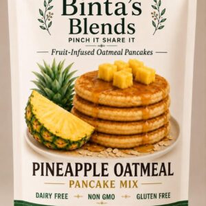 Binta's Blends Tropical Pineapple Oat Pancake Mix